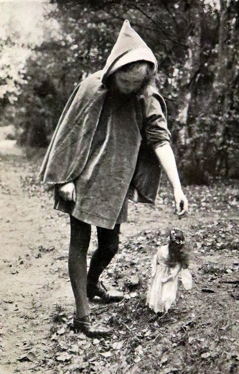 1922 Scarce Book - Finding a Fairy by Carine Cadby with photographs.