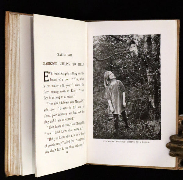 1922 Scarce Book - Finding a Fairy by Carine Cadby with photographs.