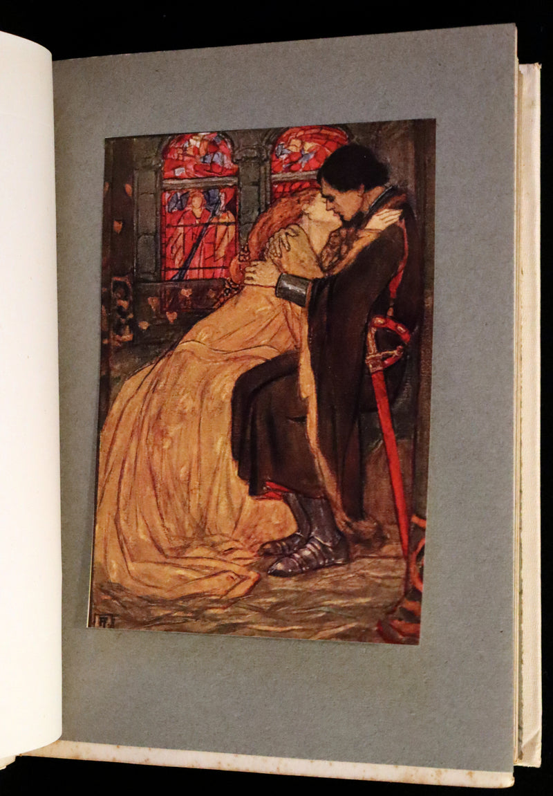 1912 Rare First Edition - Tennyson's Guinevere Illustrated by Pre-Raphaelite Florence Harrison.