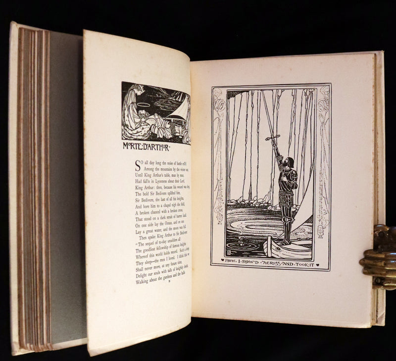 1912 Rare First Edition - Tennyson's Guinevere Illustrated by Pre-Raphaelite Florence Harrison.