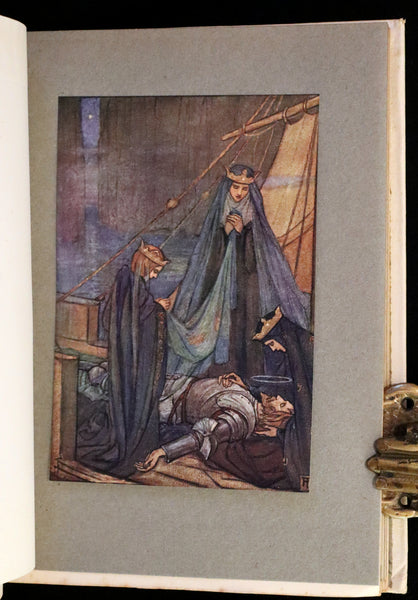 1912 Rare First Edition - Tennyson's Guinevere Illustrated by Pre-Raphaelite Florence Harrison.