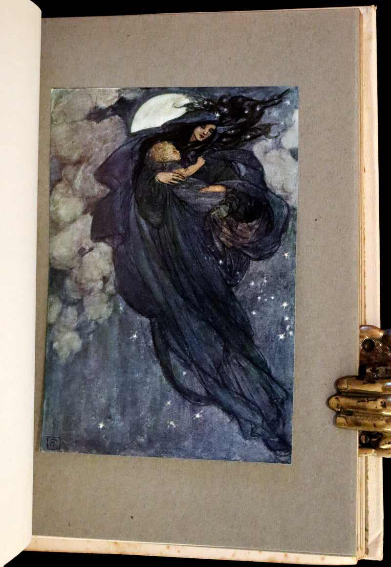 1912 Rare First Edition - Tennyson's Guinevere Illustrated by Pre-Raphaelite Florence Harrison.