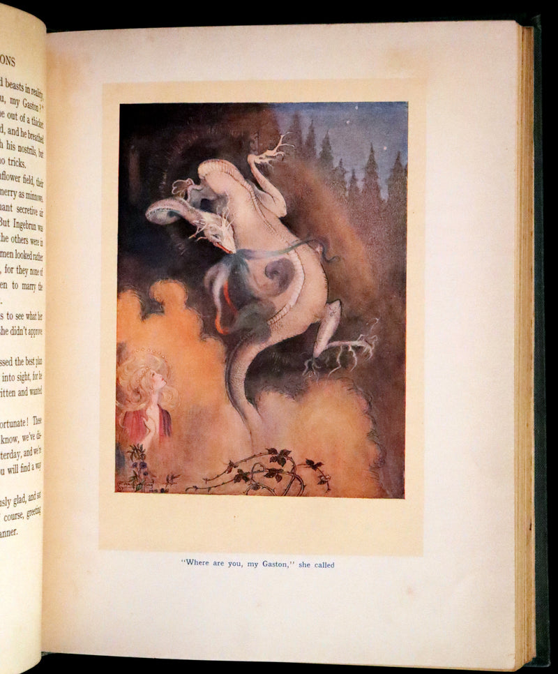 1915 Scarce First Edition - Sackville's Fairy Tales, The Travelling Companions Illustrated by Florence Anderson.