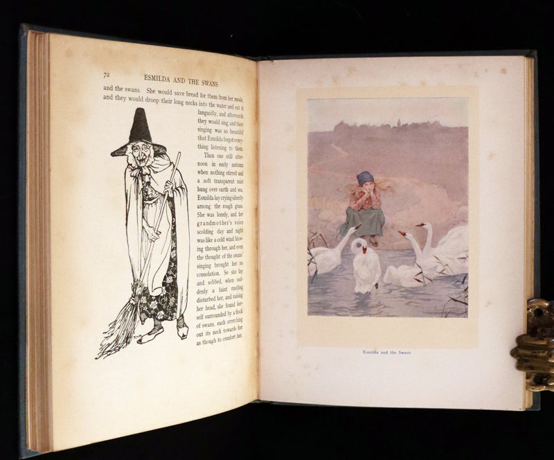 1915 Scarce First Edition - Sackville's Fairy Tales, The Travelling Companions Illustrated by Florence Anderson.