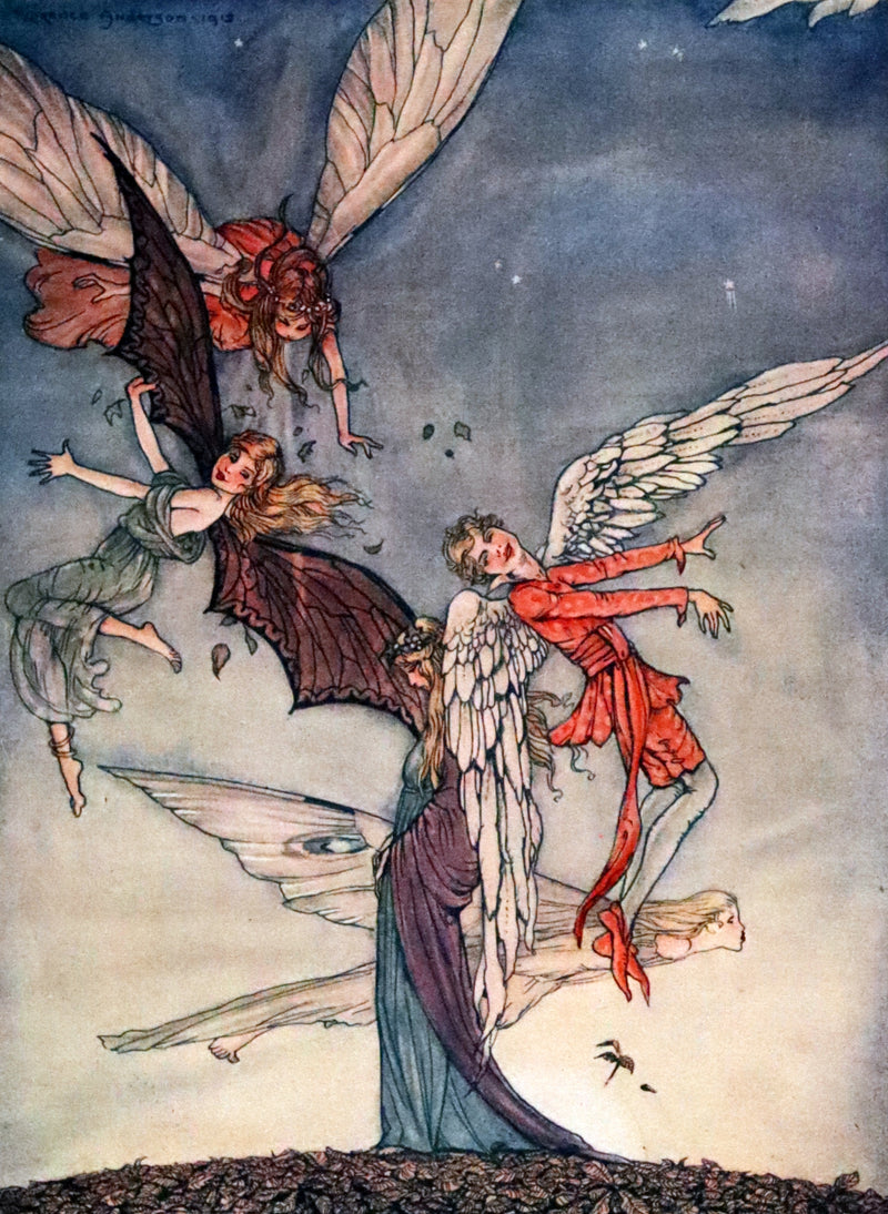 1915 Scarce First Edition - Sackville's Fairy Tales, The Travelling Companions Illustrated by Florence Anderson.