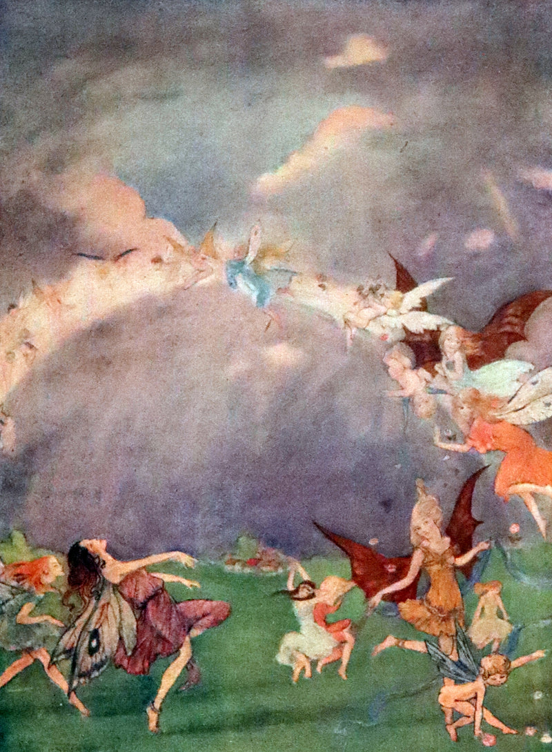 1915 Scarce First Edition - Sackville's Fairy Tales, The Travelling Companions Illustrated by Florence Anderson.