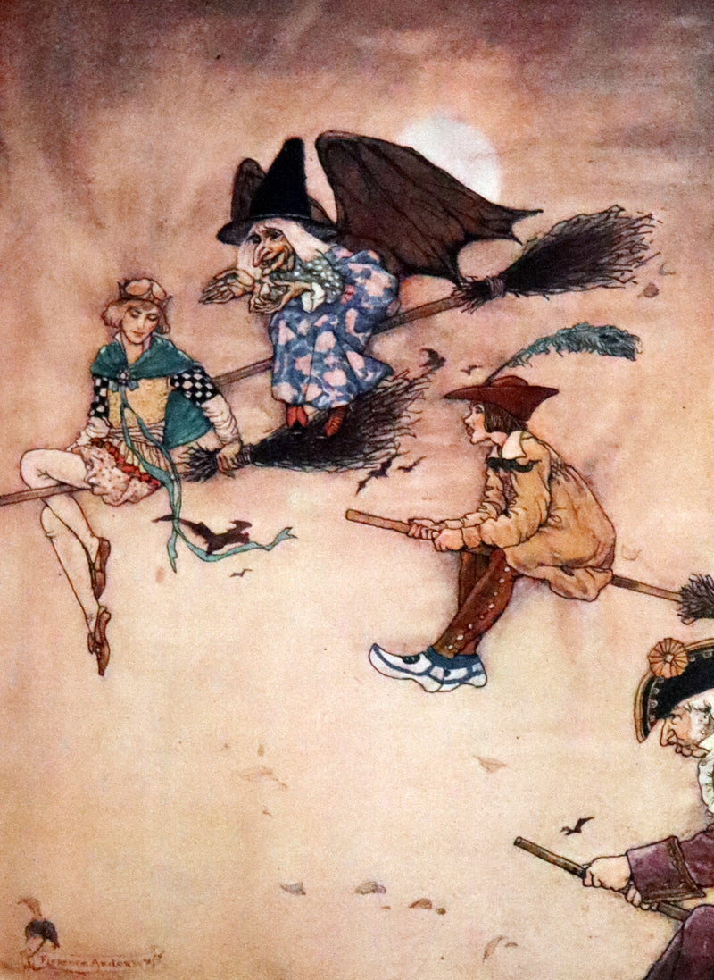 1915 Scarce First Edition - Sackville's Fairy Tales, The Travelling Companions Illustrated by Florence Anderson.