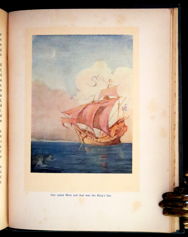 1915 Scarce First Edition - Sackville's Fairy Tales, The Travelling Companions Illustrated by Florence Anderson.