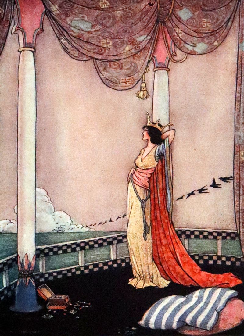 1915 Scarce First Edition - Sackville's Fairy Tales, The Travelling Companions Illustrated by Florence Anderson.