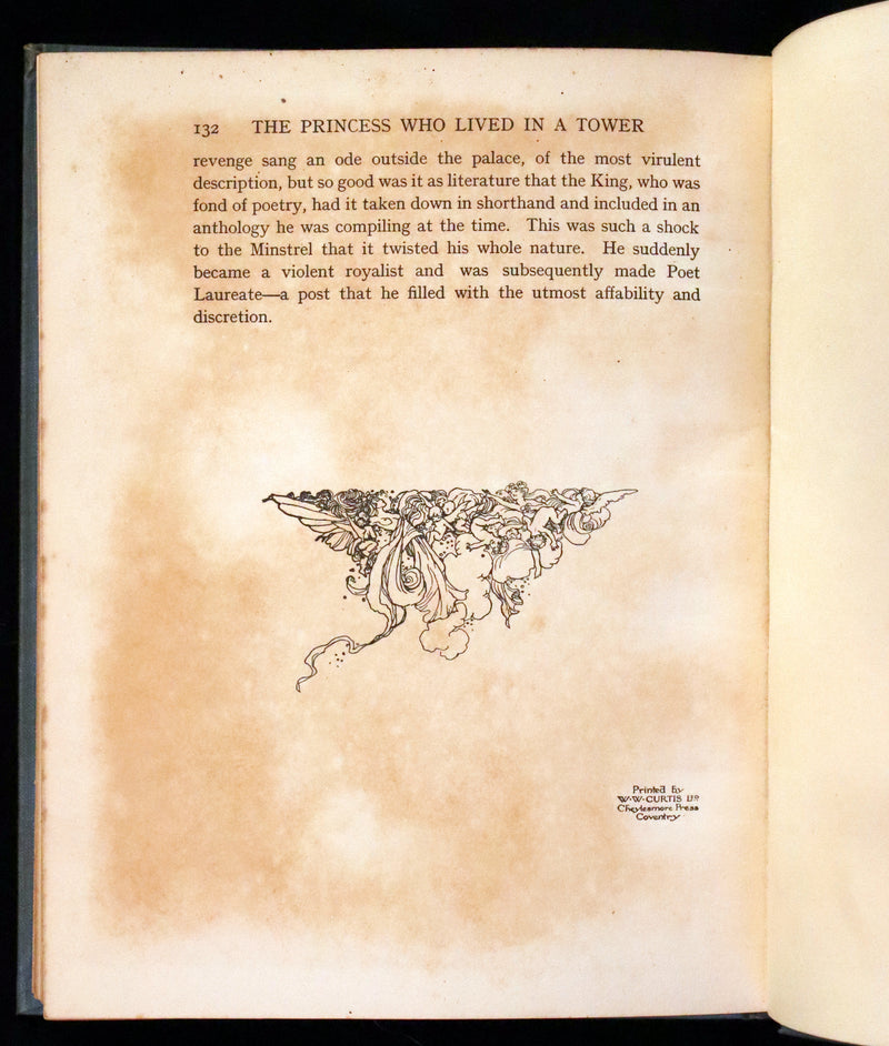 1915 Scarce First Edition - Sackville's Fairy Tales, The Travelling Companions Illustrated by Florence Anderson.