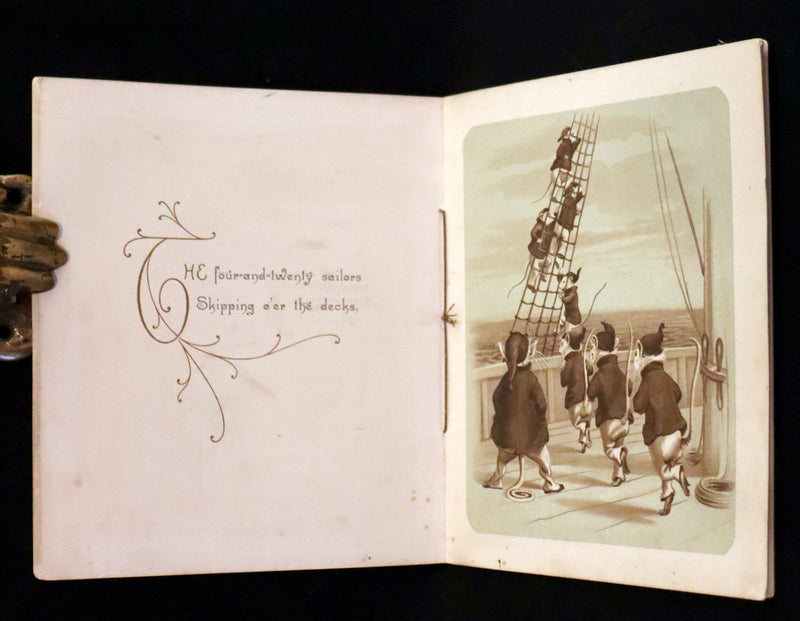 1890 Scarce Victorian Book ~ The Fairy Ship Illustrated by E. Caldwell.