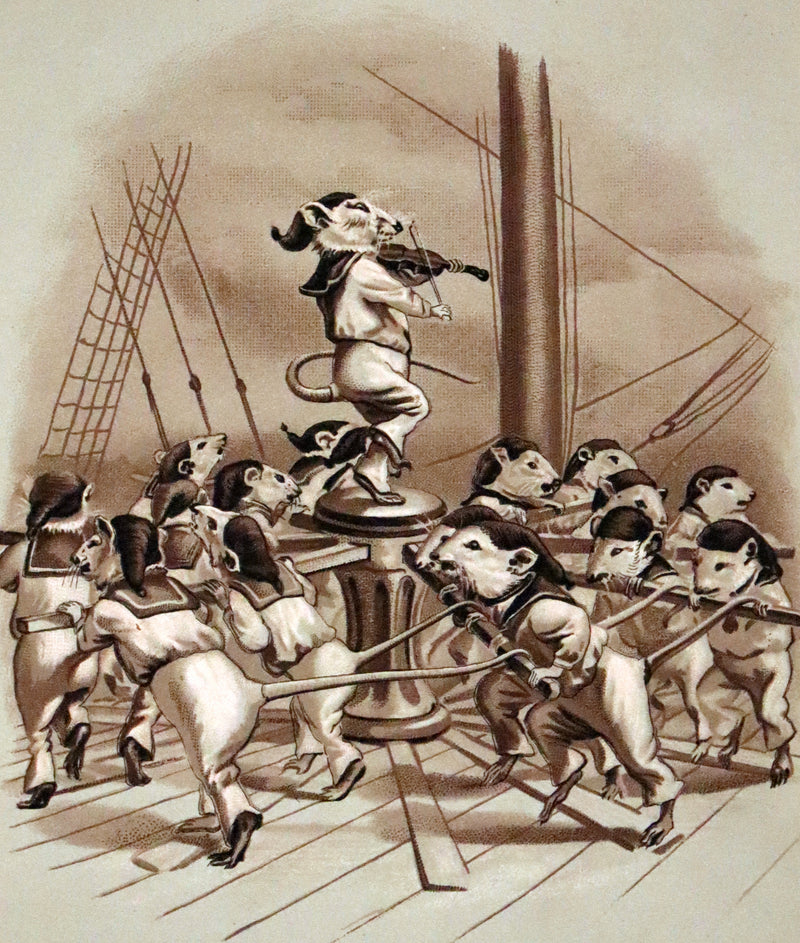 1890 Scarce Victorian Book ~ The Fairy Ship Illustrated by E. Caldwell.