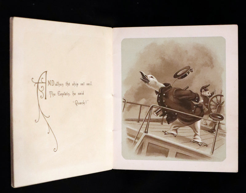 1890 Scarce Victorian Book ~ The Fairy Ship Illustrated by E. Caldwell.