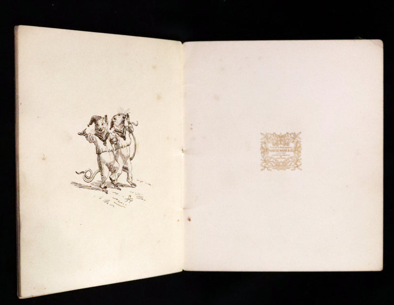 1890 Scarce Victorian Book ~ The Fairy Ship Illustrated by E. Caldwell.