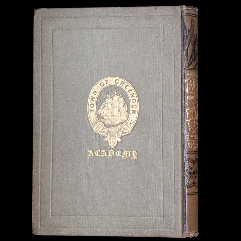 1880 Scarce First Edition - Tales from the Edda by Helen Zimmern illustrated by Kate Greenaway and Others.