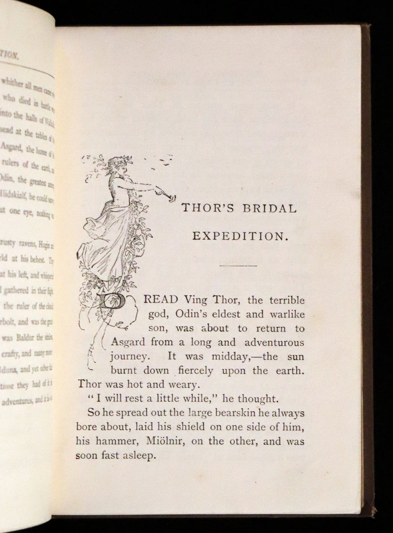 1880 Scarce First Edition - Tales from the Edda by Helen Zimmern illustrated by Kate Greenaway and Others.