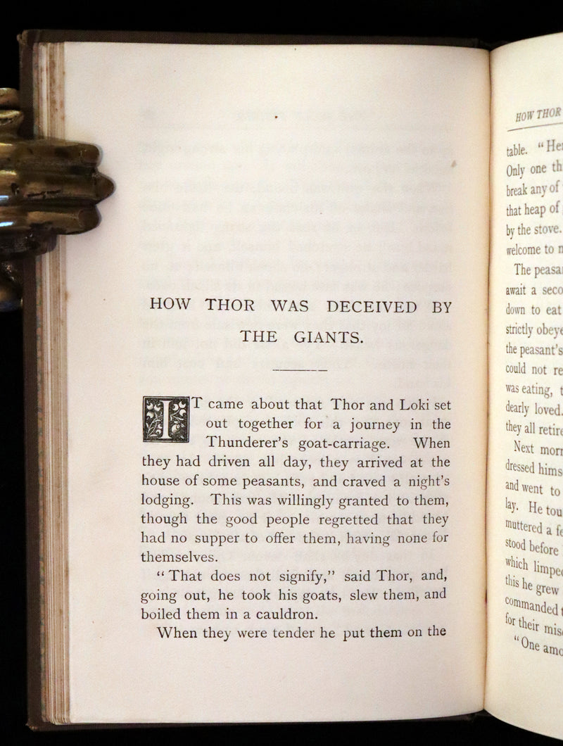 1880 Scarce First Edition - Tales from the Edda by Helen Zimmern illustrated by Kate Greenaway and Others.