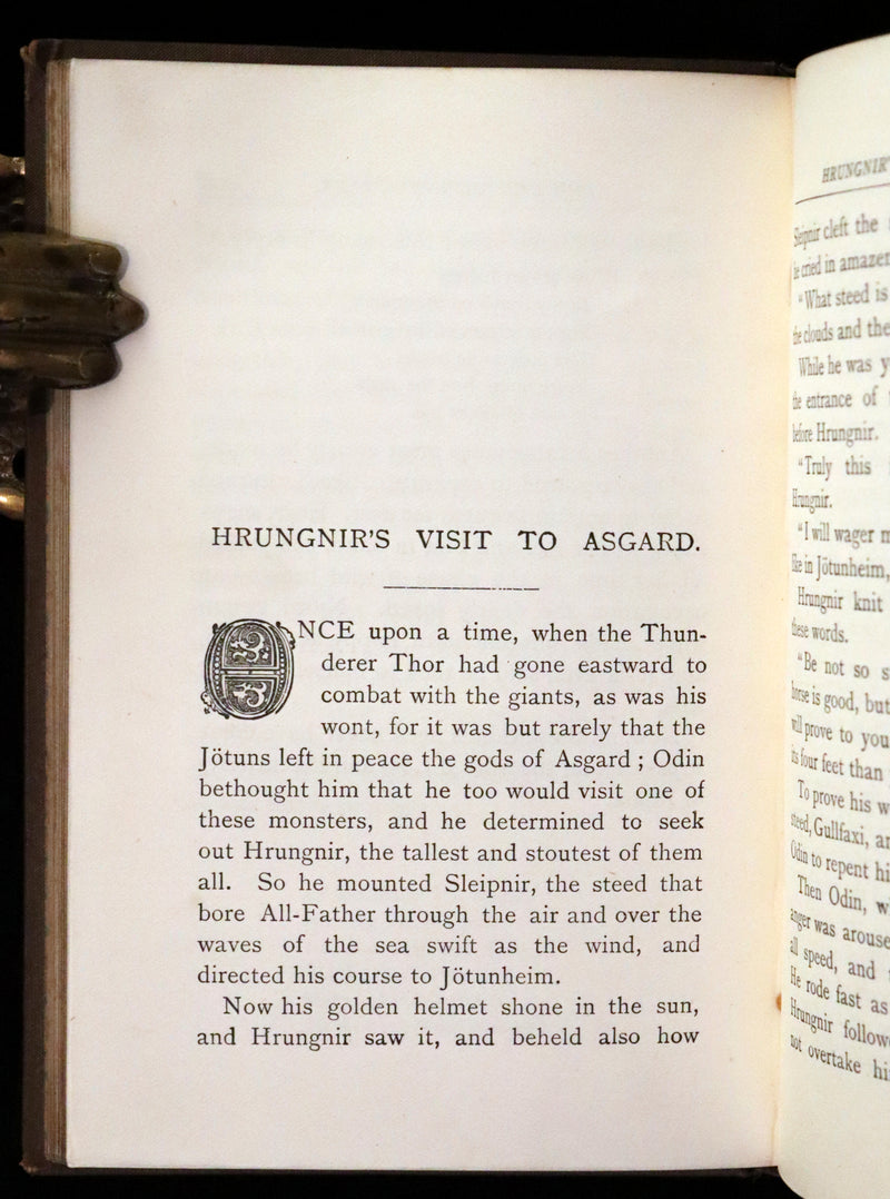 1880 Scarce First Edition - Tales from the Edda by Helen Zimmern illustrated by Kate Greenaway and Others.
