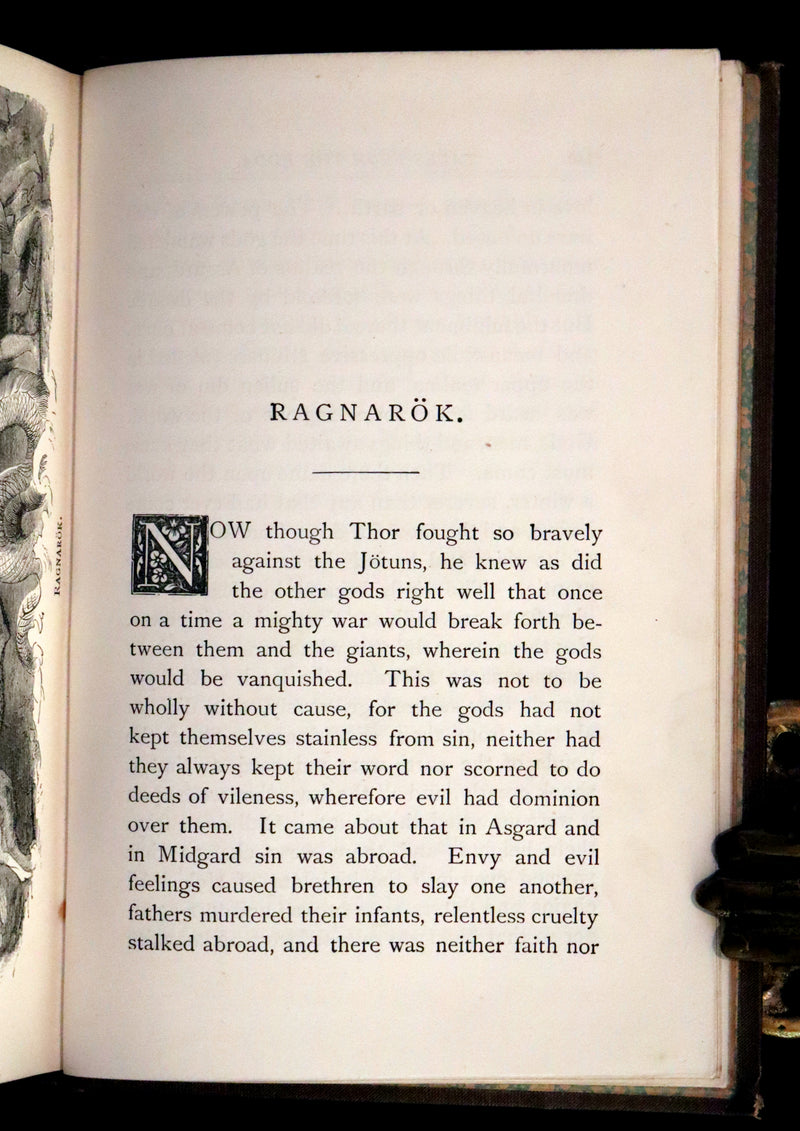 1880 Scarce First Edition - Tales from the Edda by Helen Zimmern illustrated by Kate Greenaway and Others.