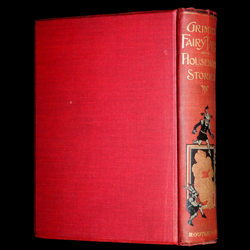 1890 Scarce Book - Grimm's Fairy Tales and Household Stories, illustrated by H. L. Shindler.