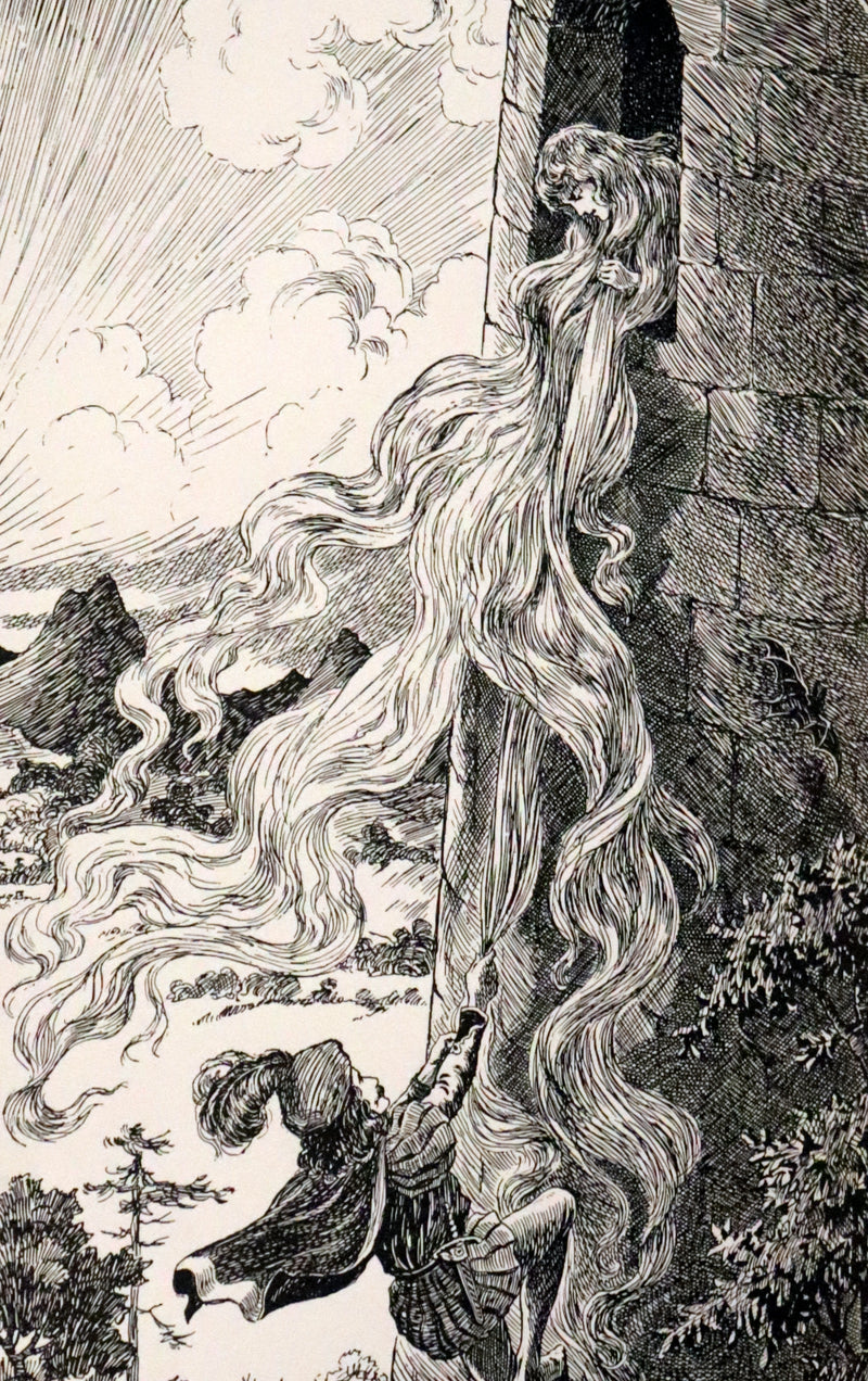 1890 Scarce Book - Grimm's Fairy Tales and Household Stories, illustrated by H. L. Shindler.