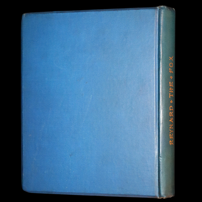 1886 Rare Book - Reynard The Fox, An Old Medieval Story Retold by Mme De Sanctis. Illustrated by Wilhelm Kaulbach.