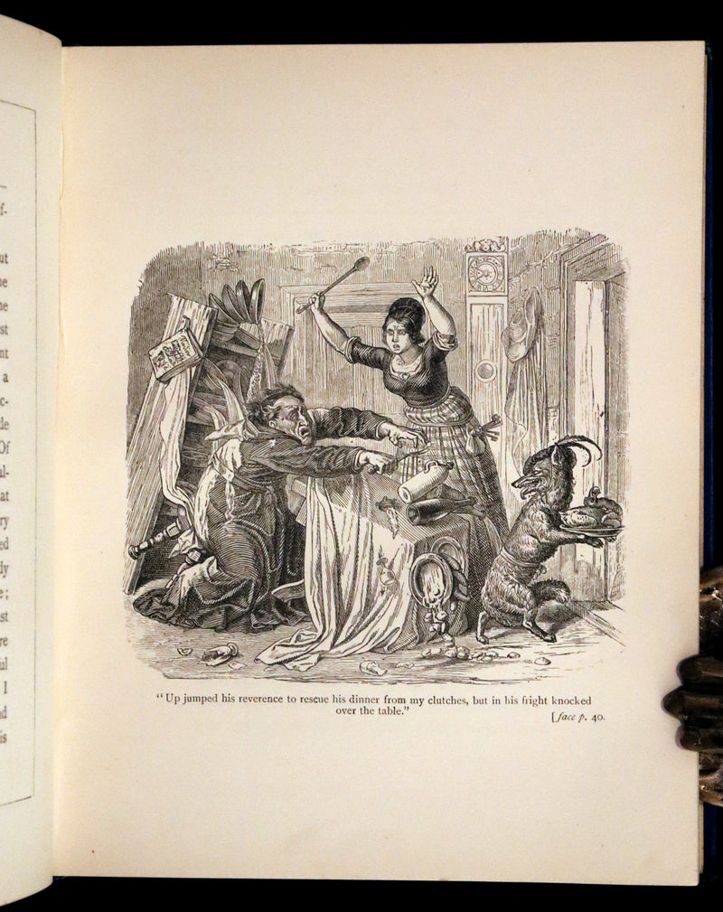 1886 Rare Book - Reynard The Fox, An Old Medieval Story Retold by Mme De Sanctis. Illustrated by Wilhelm Kaulbach.