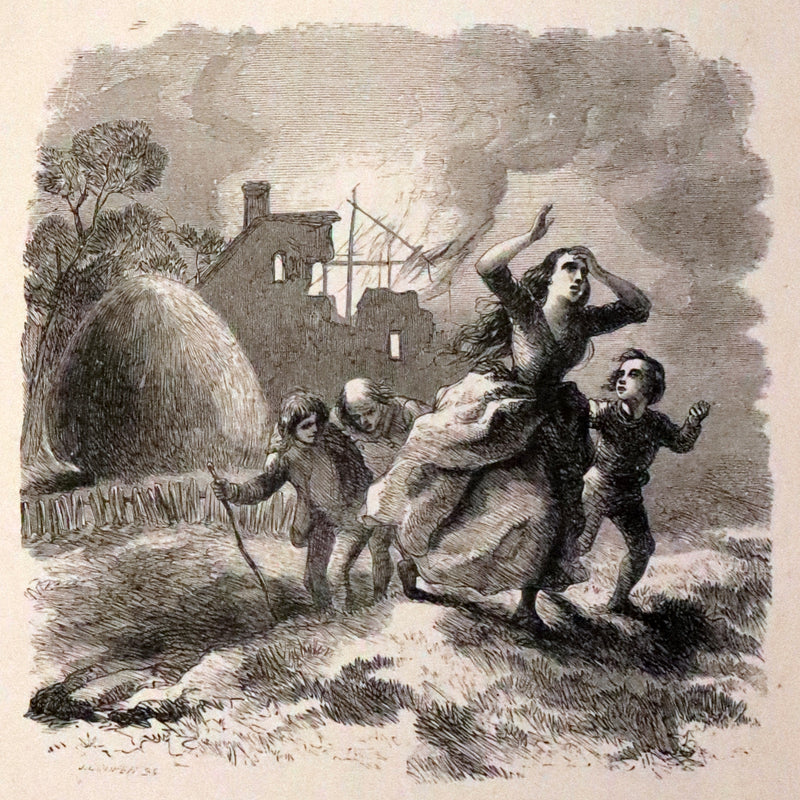 1867 Scarce Victorian Book - The Poetical Works of Edgar Allan Poe. Illustrated Edition.