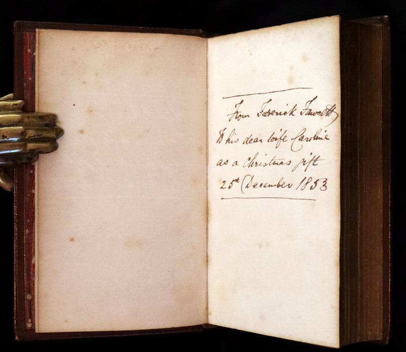 1853 Rare Book ~ Lady of the Lake and Poetical Works by Sir Walter Scott, Illustrated by Birket Foster and John Gilbert.