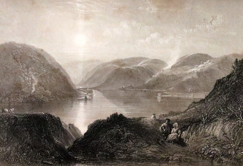 1853 Rare Book ~ Lady of the Lake and Poetical Works by Sir Walter Scott, Illustrated by Birket Foster and John Gilbert.