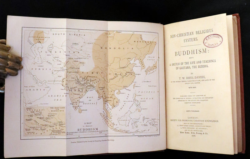 1878 Rare Book - Buddhism; Being a Sketch of the Life and Teachings of Gautama, the Buddha.