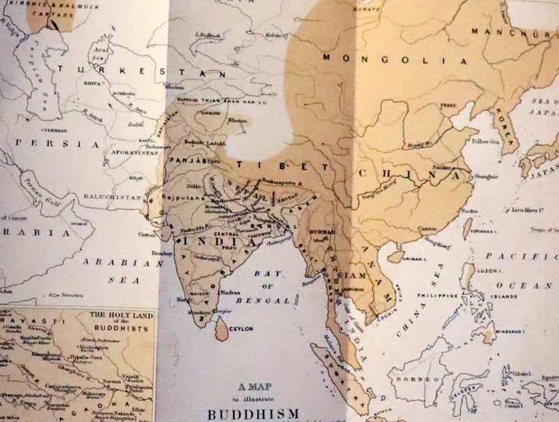 1878 Rare Book - Buddhism; Being a Sketch of the Life and Teachings of Gautama, the Buddha.