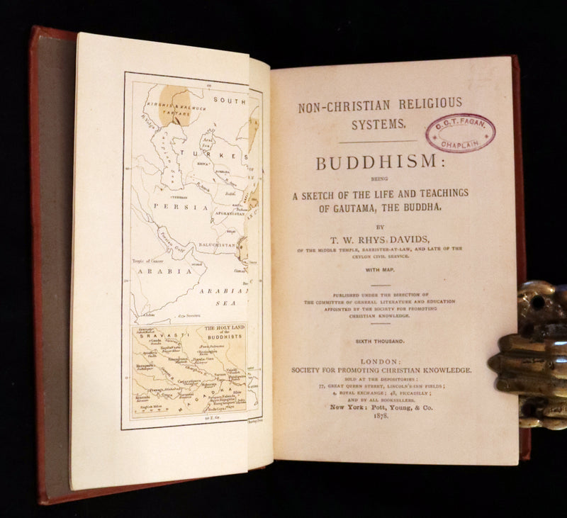 1878 Rare Book - Buddhism; Being a Sketch of the Life and Teachings of Gautama, the Buddha.