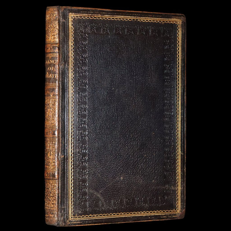 1816 Scarce Book -The Dance of Death, Danse Macabre by Hans Holbein, Color illustrated.