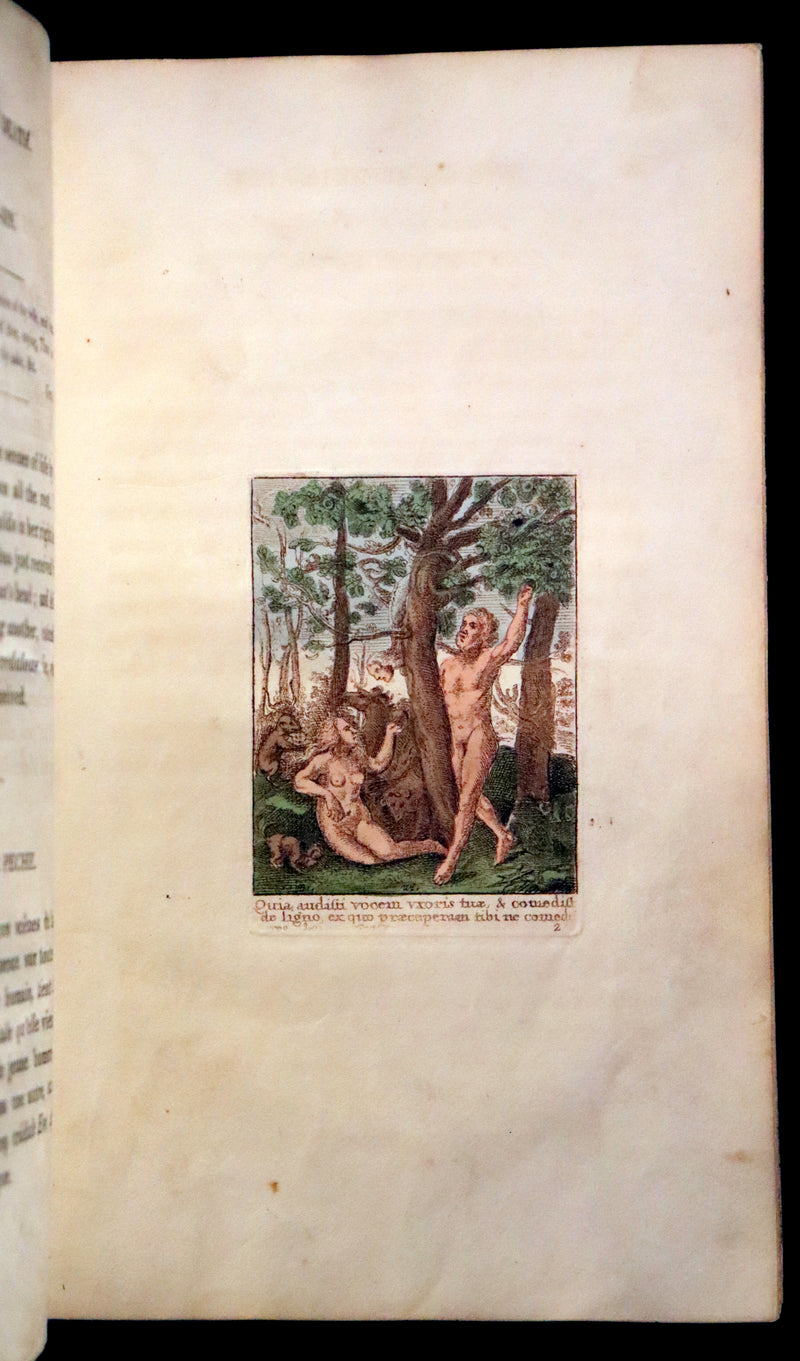 1816 Scarce Book -The Dance of Death, Danse Macabre by Hans Holbein, Color illustrated.