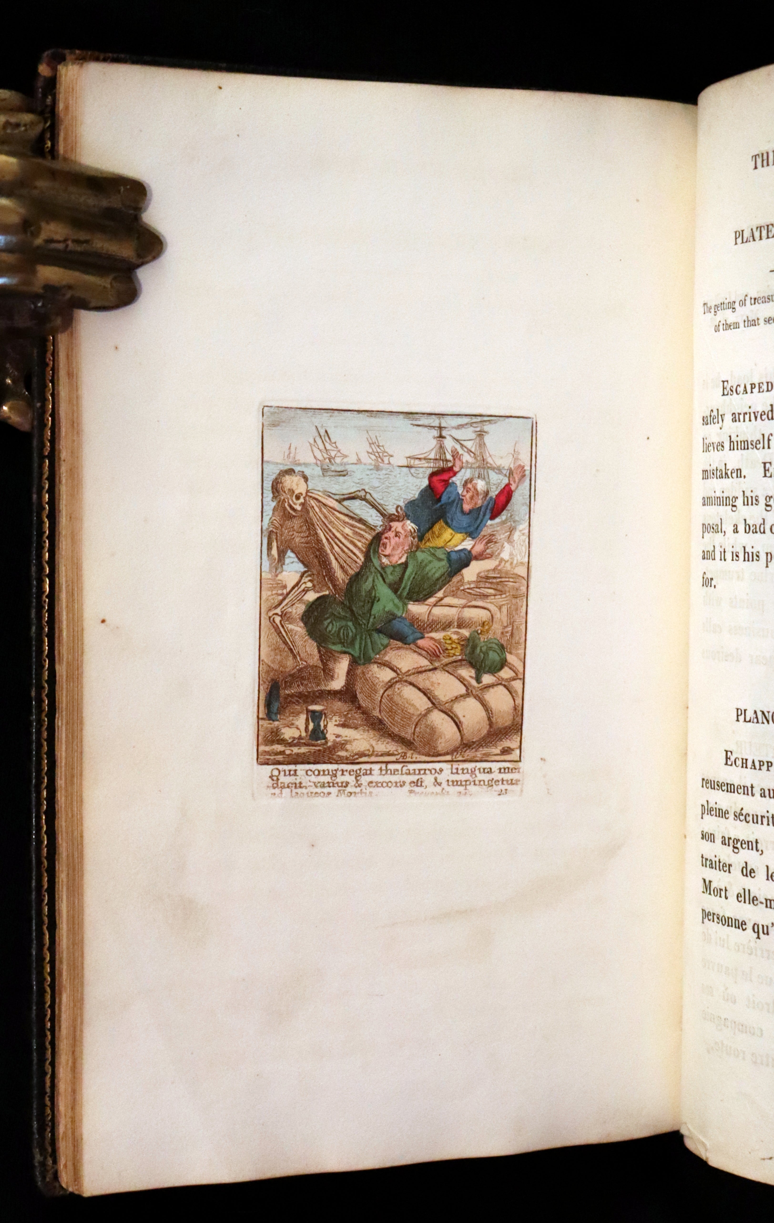 1816 Scarce Book -The Dance of Death, Danse Macabre by Hans