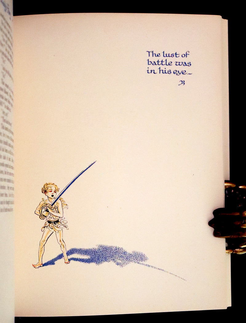 1931 Nice First Illustrated Edition by Gwynedd Hudson - Peter Pan & Wendy.