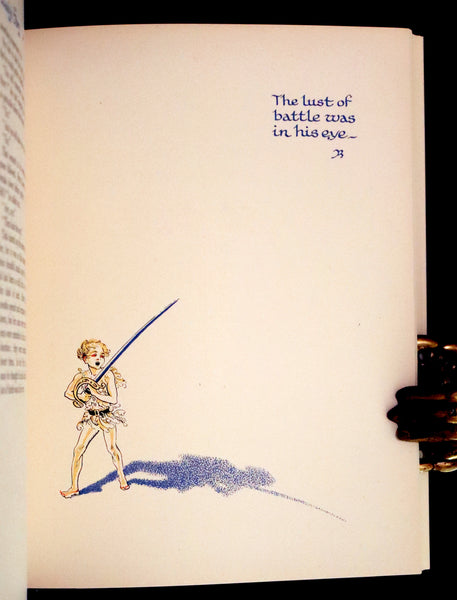1931 Nice First Illustrated Edition by Gwynedd Hudson - Peter Pan & Wendy.