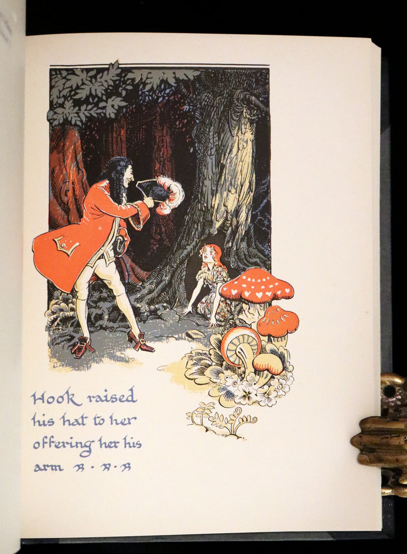 1931 Nice First Illustrated Edition by Gwynedd Hudson - Peter Pan & Wendy.
