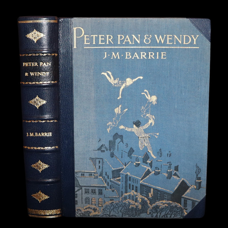 1931 Nice First Illustrated Edition by Gwynedd Hudson - Peter Pan & Wendy.