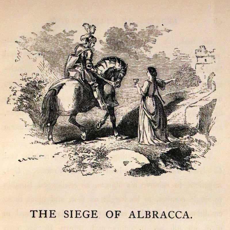 1872 Rare First Edition - Legends of Charlemagne or Romance of the Middle Ages by Thomas Bulfinch.