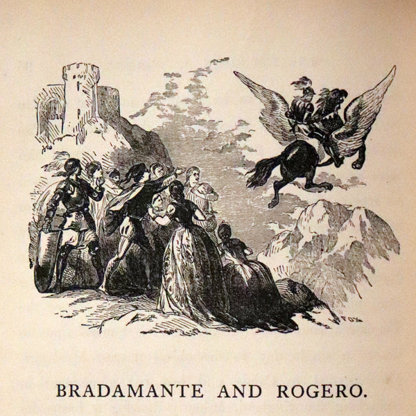 1872 Rare First Edition - Legends of Charlemagne or Romance of the Middle Ages by Thomas Bulfinch.