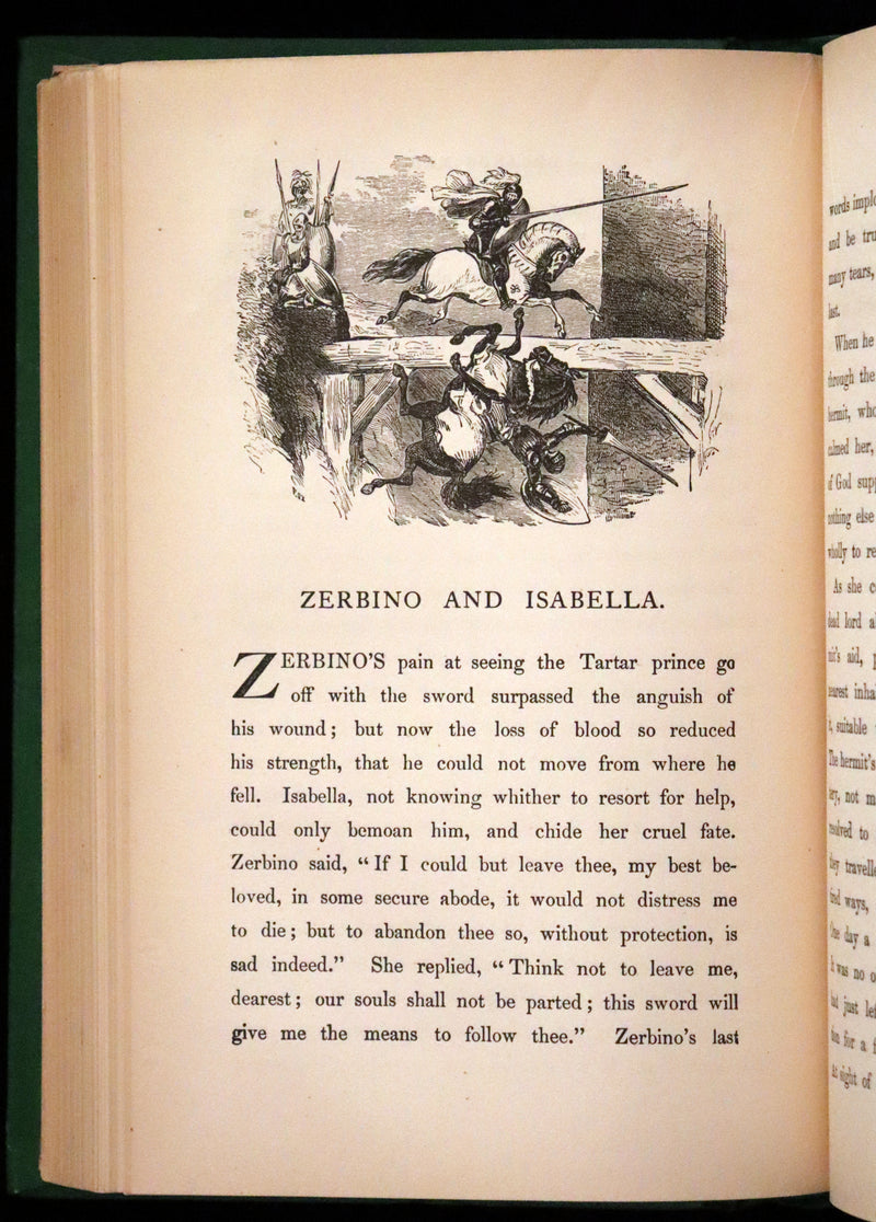 1872 Rare First Edition - Legends of Charlemagne or Romance of the Middle Ages by Thomas Bulfinch.