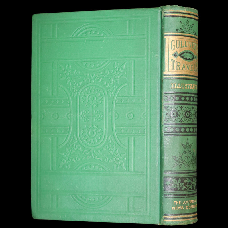 1880 Rare Book - Gulliver's Travels Into Several Remote Nations of the World. Illustrated.