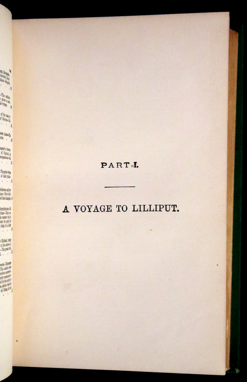 1880 Rare Book - Gulliver's Travels Into Several Remote Nations of the World. Illustrated.