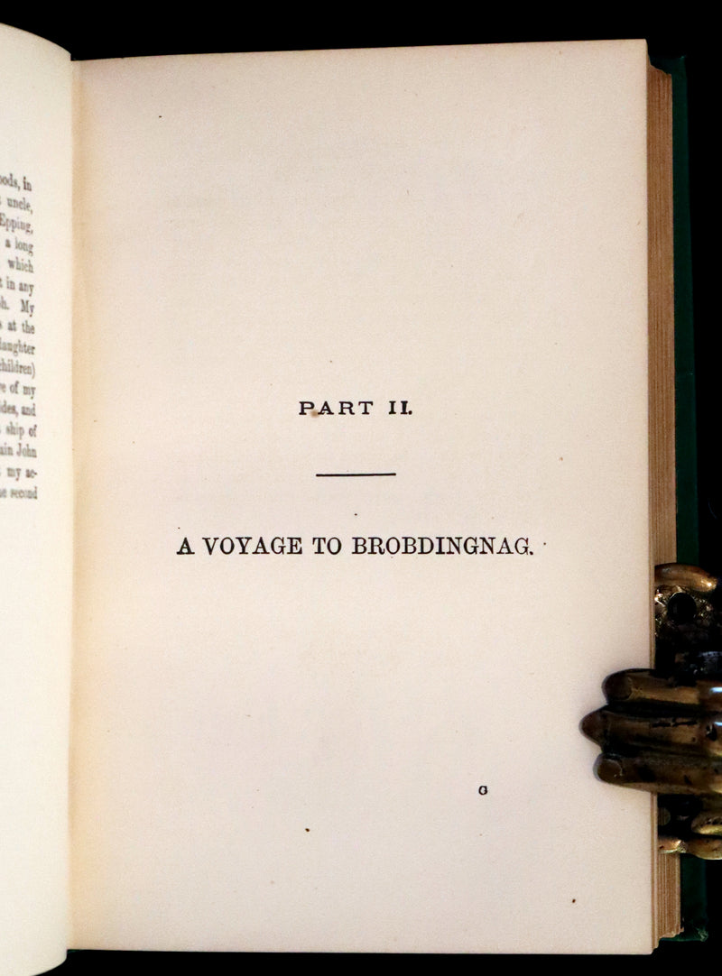 1880 Rare Book - Gulliver's Travels Into Several Remote Nations of the World. Illustrated.