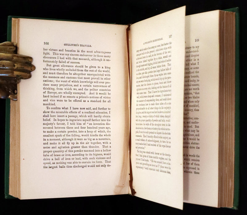 1880 Rare Book - Gulliver's Travels Into Several Remote Nations of the World. Illustrated.