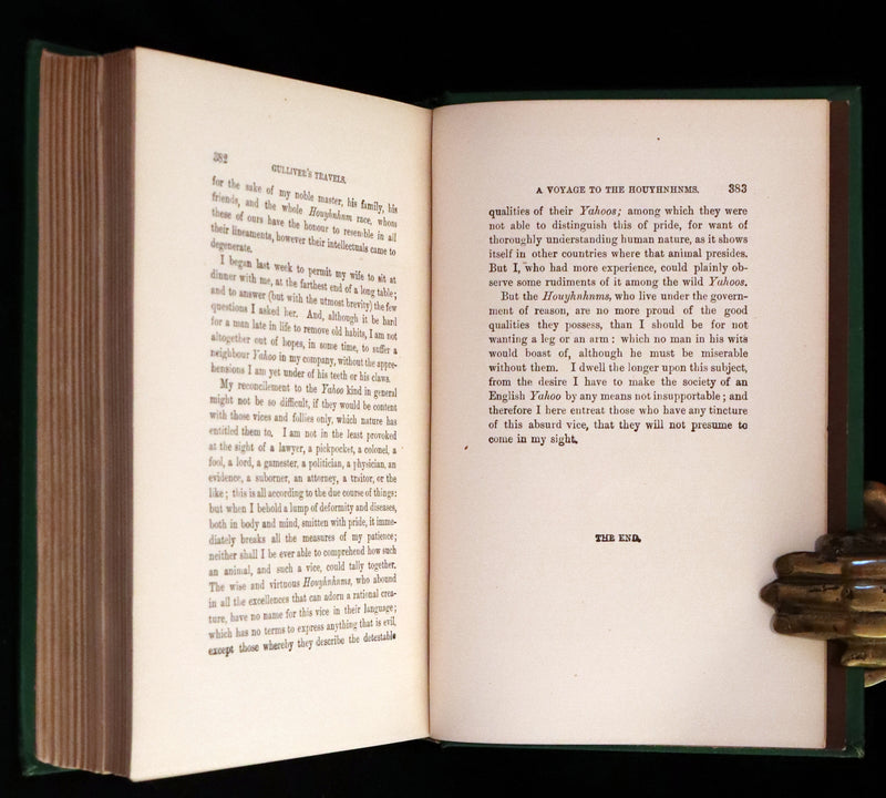 1880 Rare Book - Gulliver's Travels Into Several Remote Nations of the World. Illustrated.