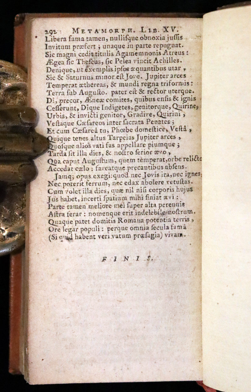 1664 Rare Latin Book set - Ovid's Works - Publii Ovidii Nasonis Operum.