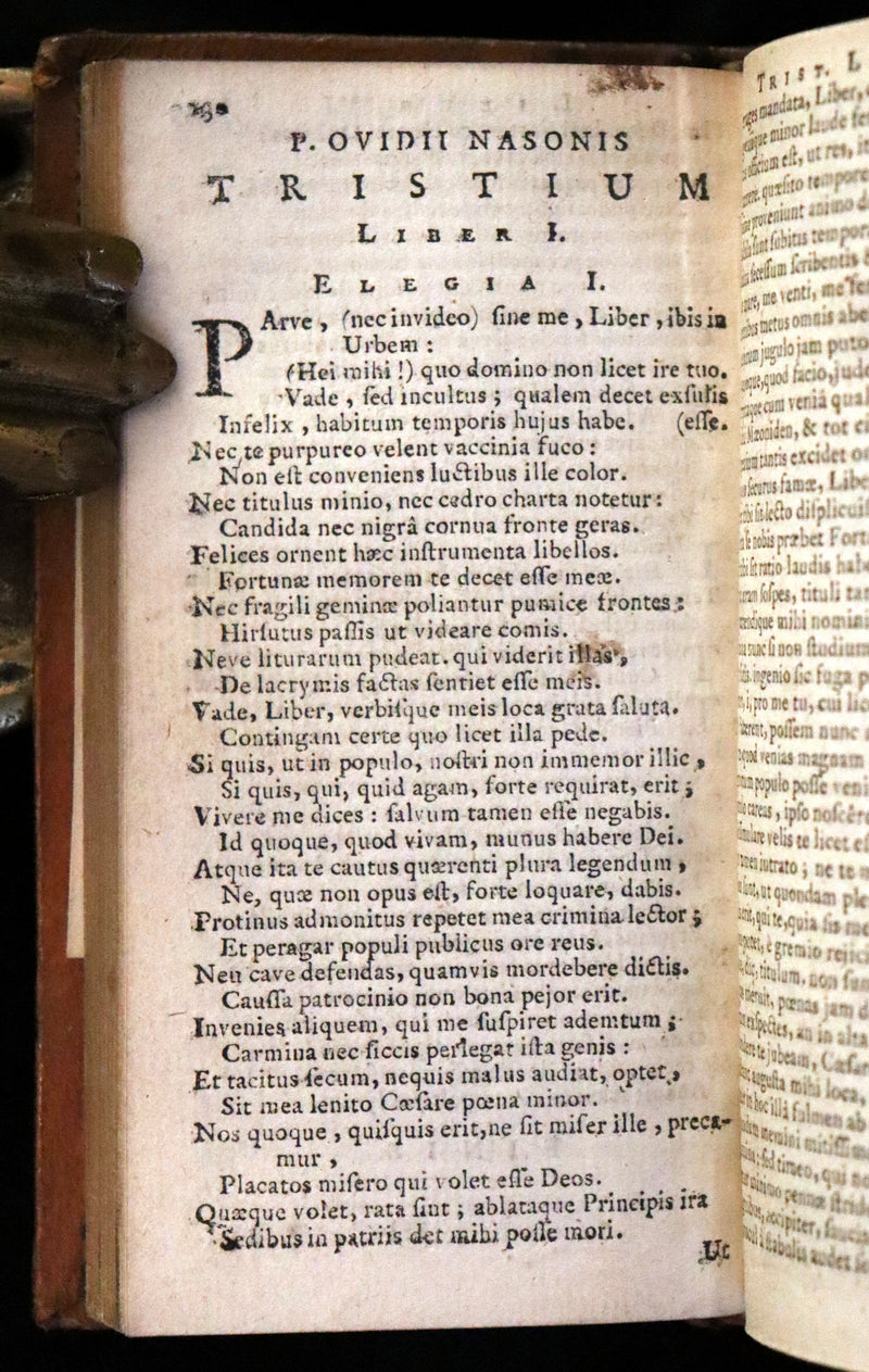 1664 Rare Latin Book set - Ovid's Works - Publii Ovidii Nasonis Operum.